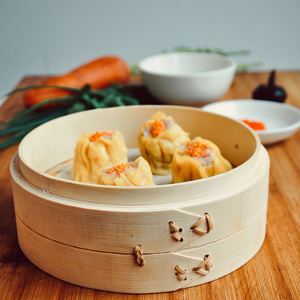 鲜虾蟹籽烧麦